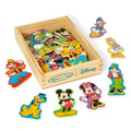 Melissa & Doug Disney Mickey Mouse Wooden Magnets Set