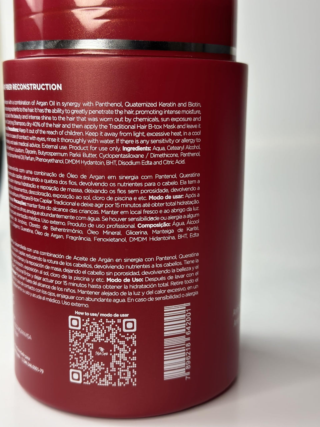 I Belli Capelli Ravenna Hair B-tox Treatment – B-tox Capilar, 1kg Repair