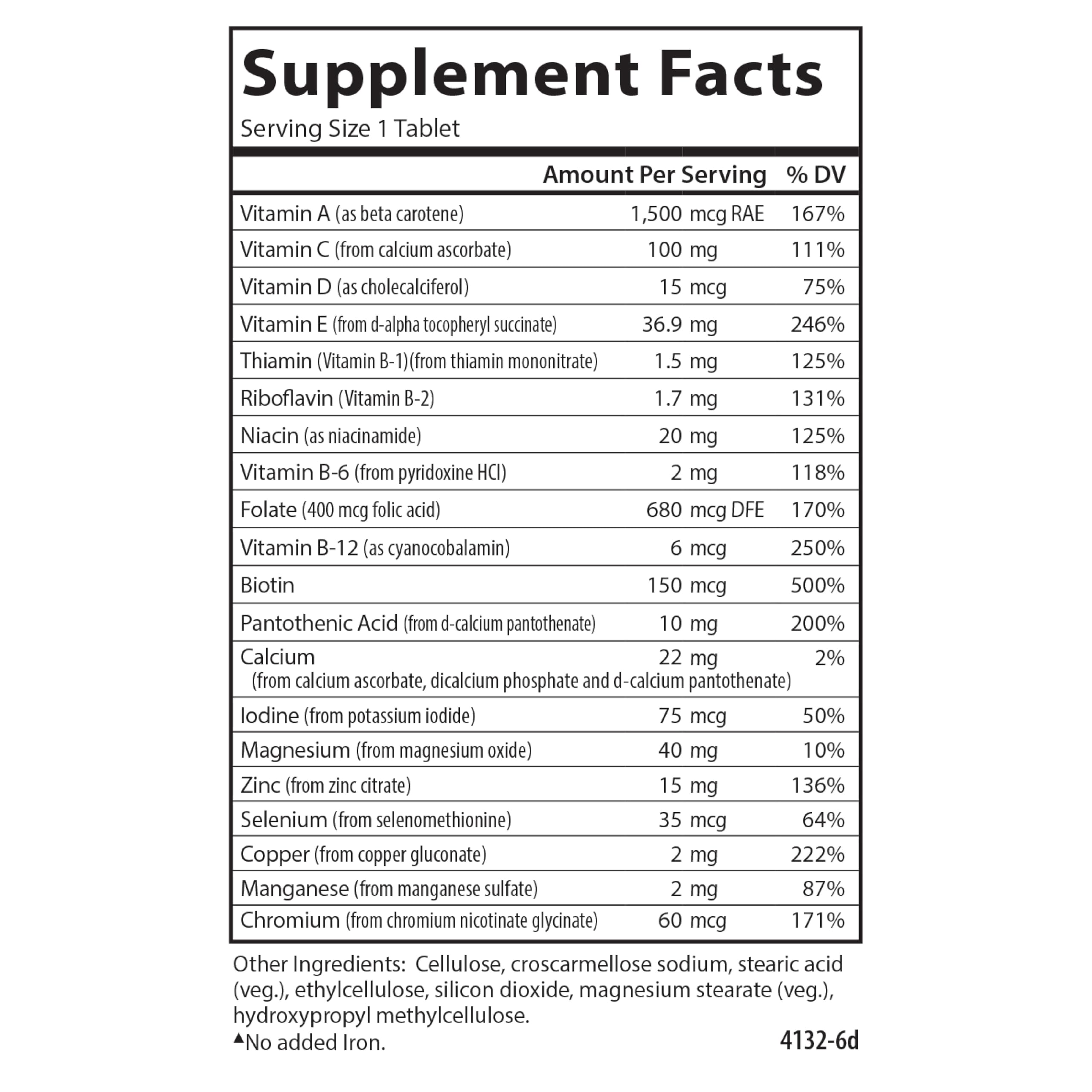 Carlson Mini-Multi, Small Multivitamin Tablets, 180 Mini Tablets