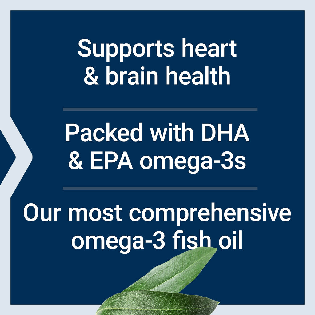 Life Extension Super Omega-3 Plus EPA/DHA Fish Oil, Sesame Lignans, Olive Extract, Krill & Astaxanthin - Heart, Brain & Joint Health Support - Gluten-Free, Non-GMO - 120 Softgels,(Pack of 2)