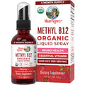 MARYRUTH'S Organic Methyl B12 Spray, 1,500 mcg B12 Per Serving, 1 Fl Oz