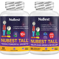 NuBest Bundle Tall 10+ 60 Capsules Tall Kids 60 Chewable Tablets | Height Growth Support for Kids & Teens | Calcium, Vitamins D3 K2, Collagen & Herbs