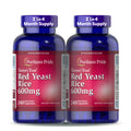 Puritan's Pride Doctors Trust® Red Yeast Rice 600mg, Dietary Supplement, 240 Rapid Release Capsules, 2 Pack