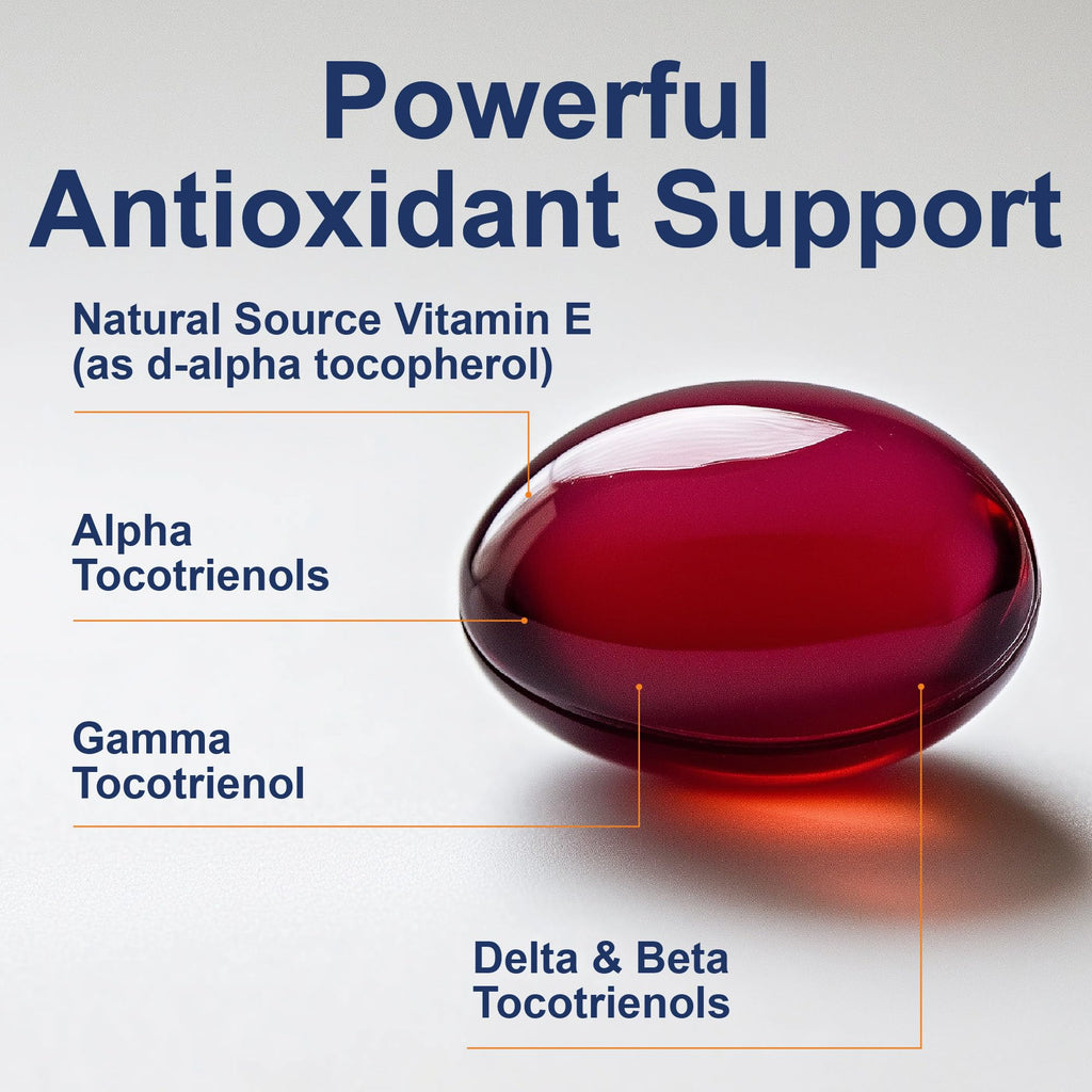 Carlson Tocotrienols, 40 mg, with Natural-Source Vitamin E, 180 Softgels