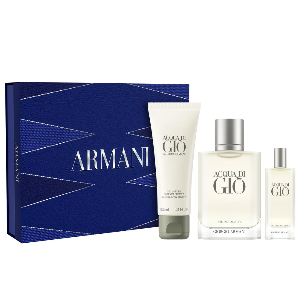 Armani Beauty Acqua di Giò Eau de Toilette - Mens Routine Fragrance Set
