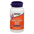 Now Foods Alpha Lipoic Acid 600mg 60 Vegi Capsules