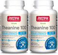 Jarrow Formulas® Regular Strength Theanine 100 mg,Dietary Supplement,60 Capsules,60 Day Supply,(Pack of 2)