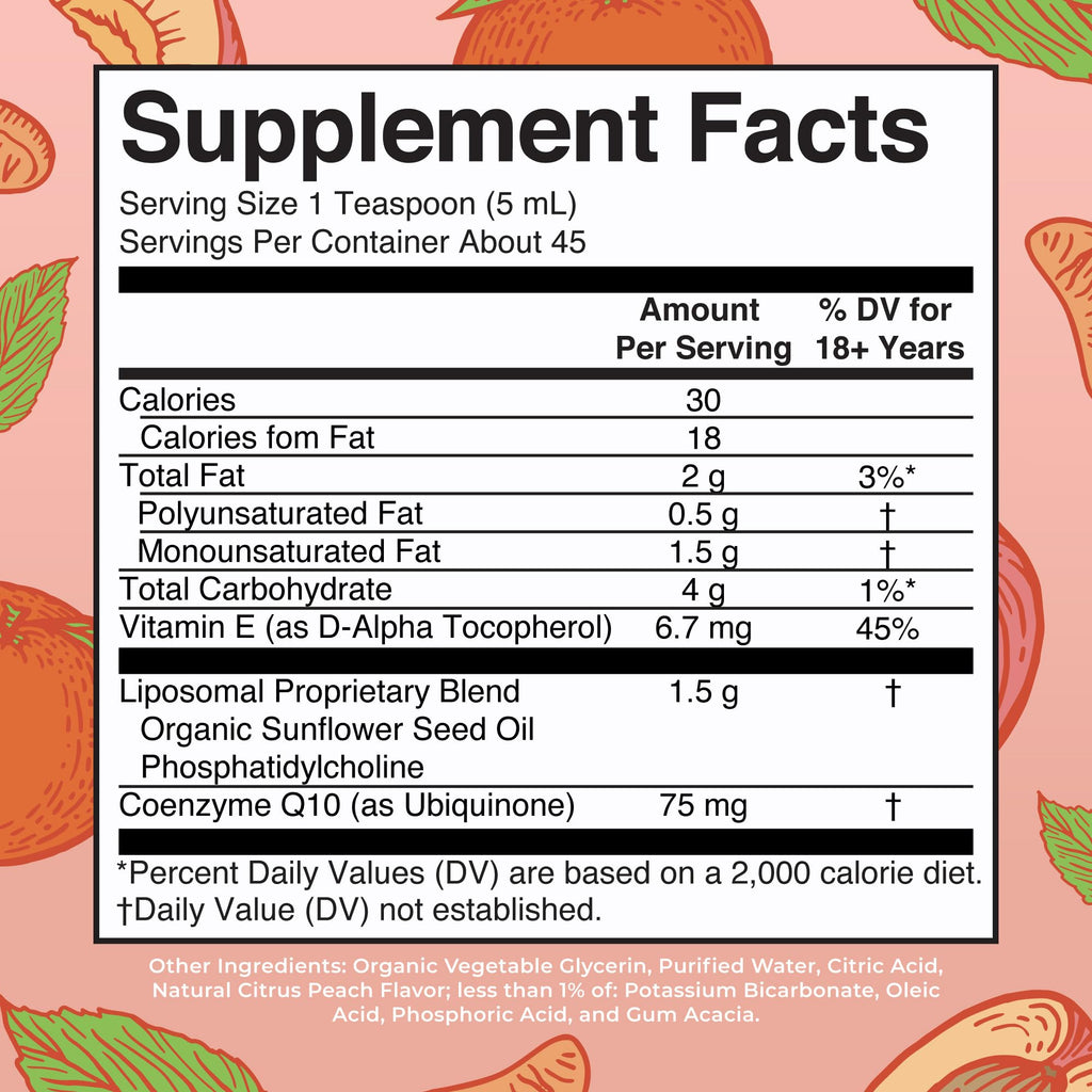 MARYRUTH'S CoQ10 Liquid Liposomal, 45 Servings, Immune Support Supplement