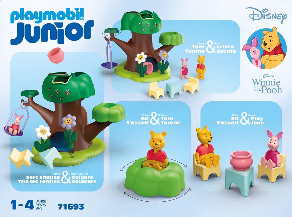 Playmobil Junior & Disney: Winnie the Pooh's & Piglet's Tree House