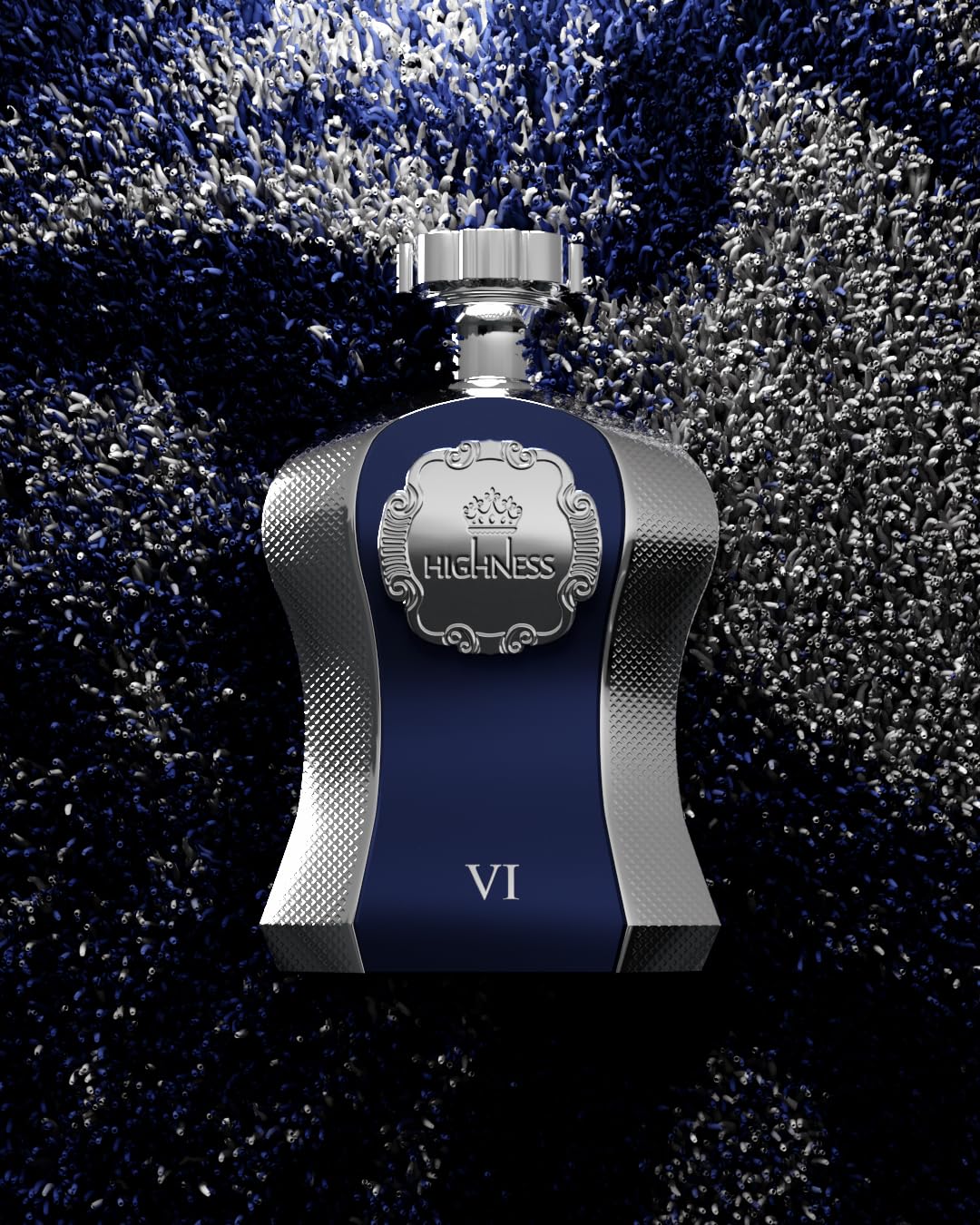 Afnan Highness Blue Luxury Unisex Eau De Parfum, 3.4 Fl. Oz