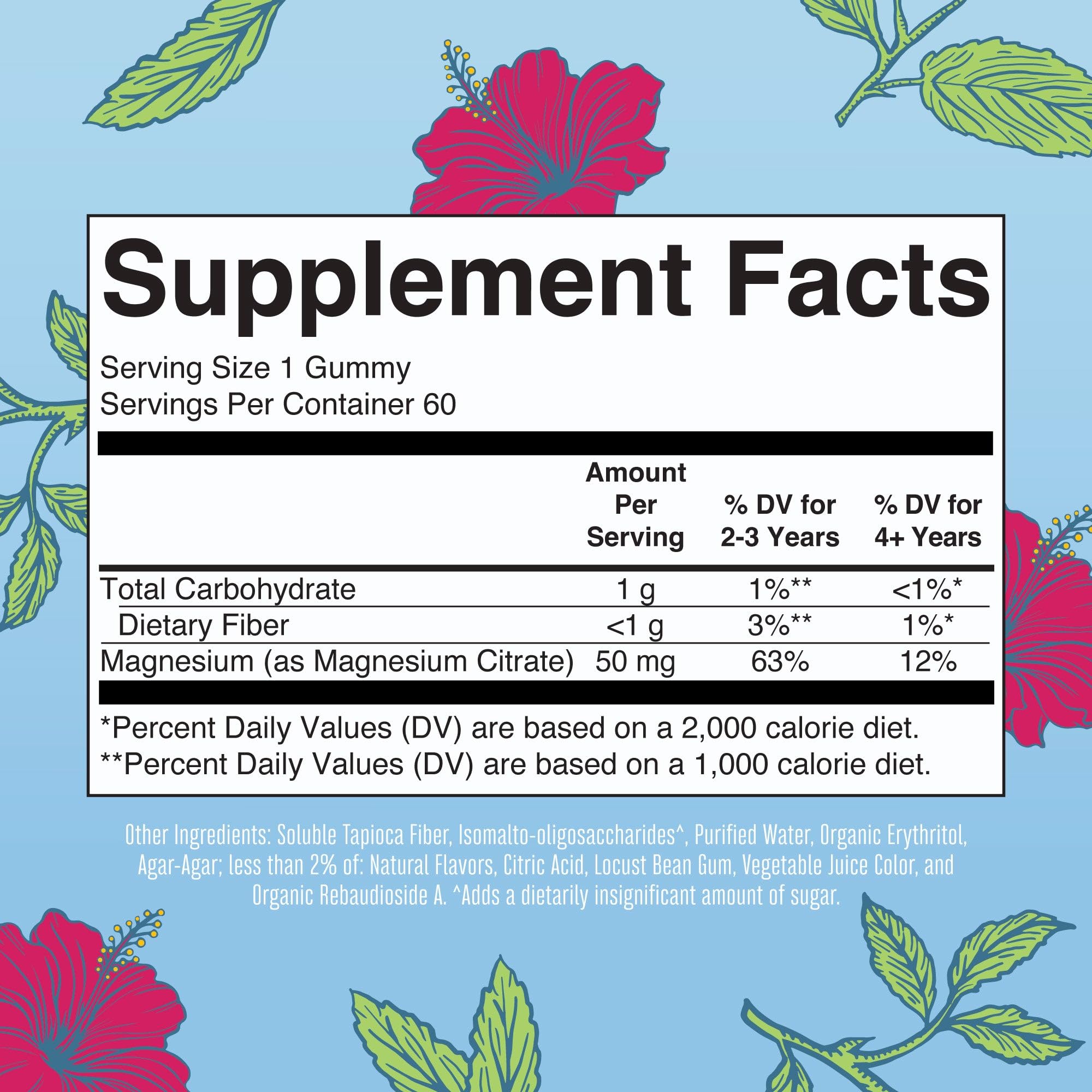MARYRUTH'S Organics Multivitamin (Strawberry) and Magnesium Calm Gummies (Hibiscus) for Kids | Clean Label Project Verified® | Vitamins for Overall Wellness and Sleep| Vegan, Non-GMO, Gluten Free