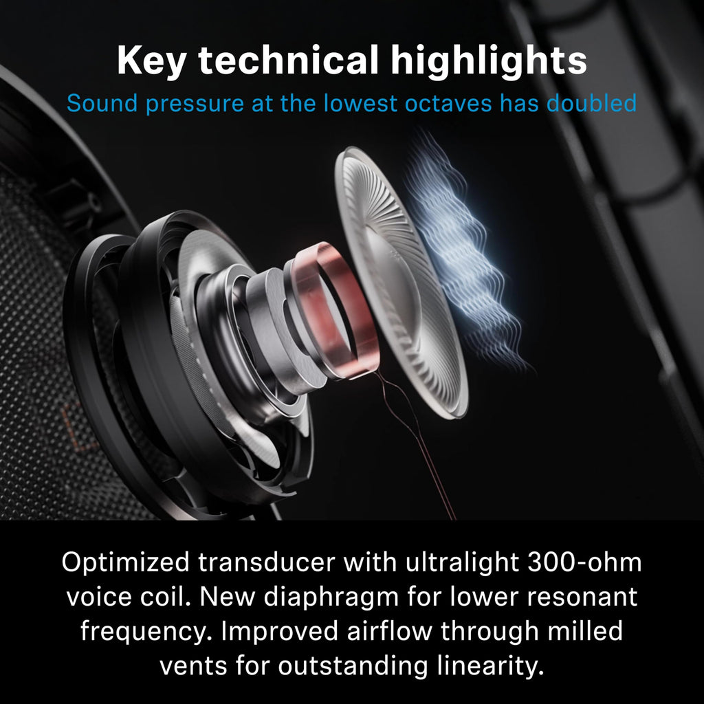 Sennheiser HD 660S2 - Audiophile Open-Back Over Ear Headphones with Deep Bass Extension and Refined Acoustic Performance, Over-Ear Headphones for PC, Music, Gaming, Podcasts, Premium Black