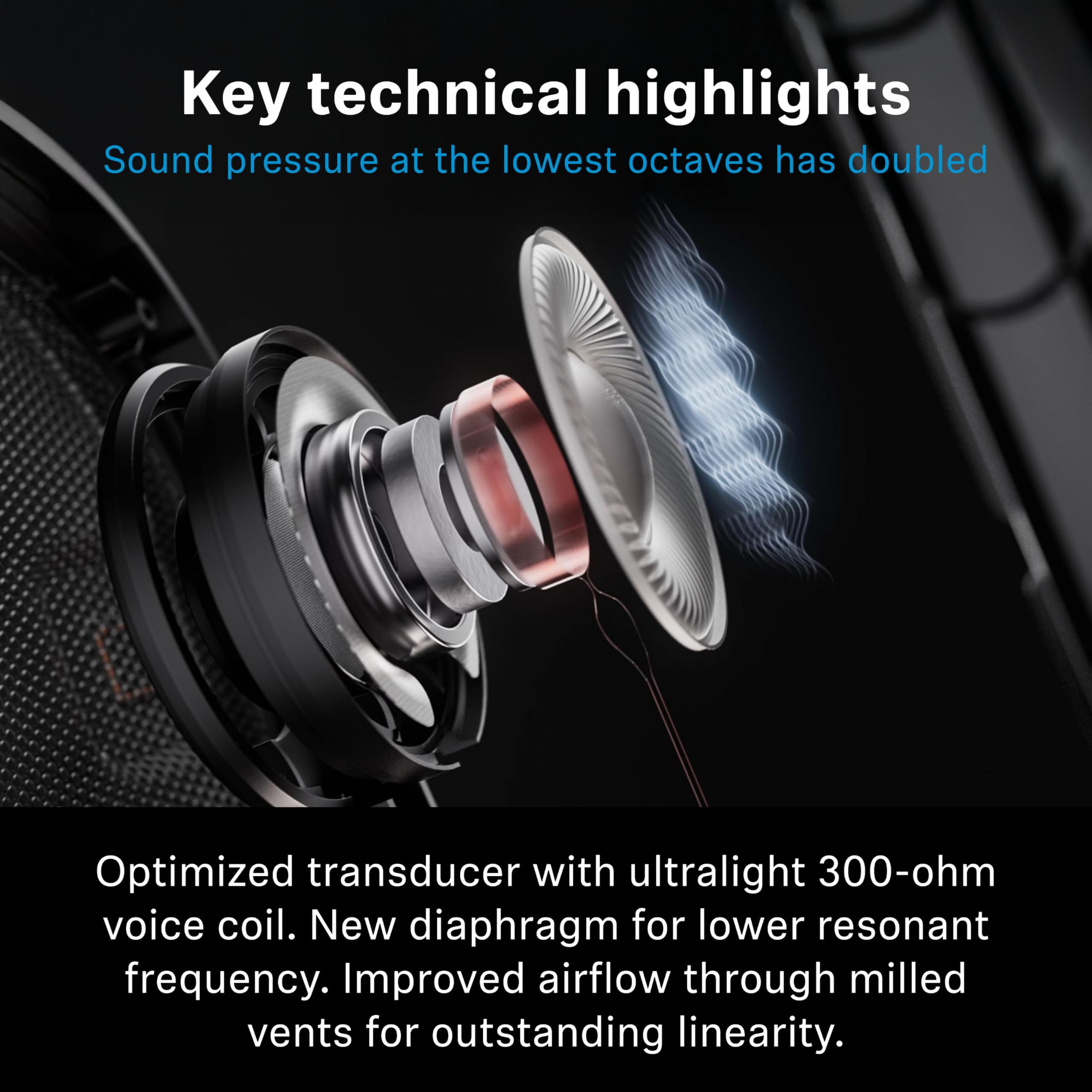 Sennheiser HD 660S2 - Audiophile Open-Back Over Ear Headphones with Deep Bass Extension and Refined Acoustic Performance, Over-Ear Headphones for PC, Music, Gaming, Podcasts, Premium Black
