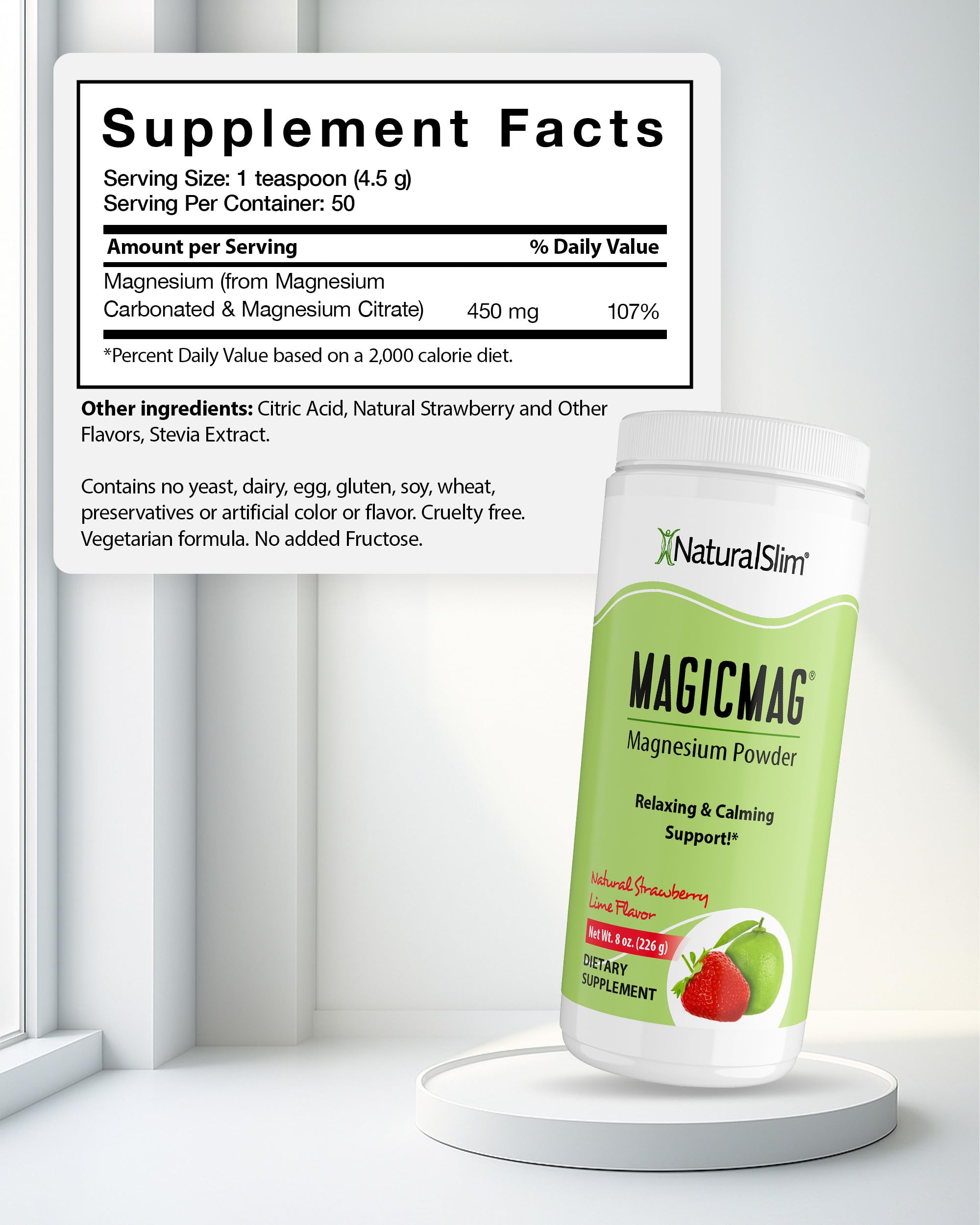 NaturalSlim Dynamic Duo Gift Set – Magnesium Powder, Potassium Capsules, Despierta tu Book, Double Glass Mug & Premium Gift Box | Educational Wellness Bundle Inspired by Frank Suárez
