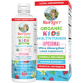 MARYRUTH'S Organic Kids Multivitamin Liposomal, 15.22 oz, Immune Support