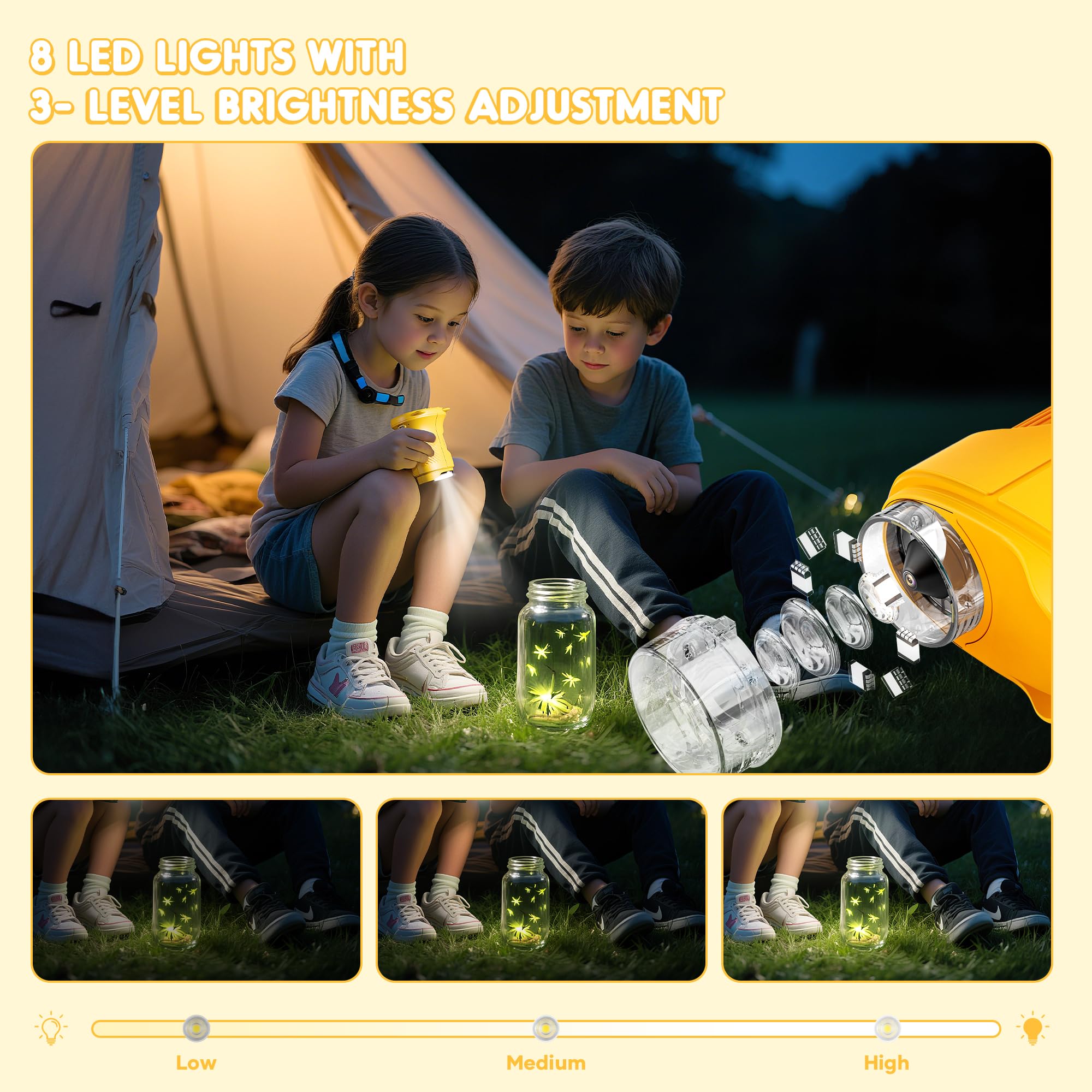 Handheld Digital Microscope for Kids,1000X Pocket Wonderquest Microscope