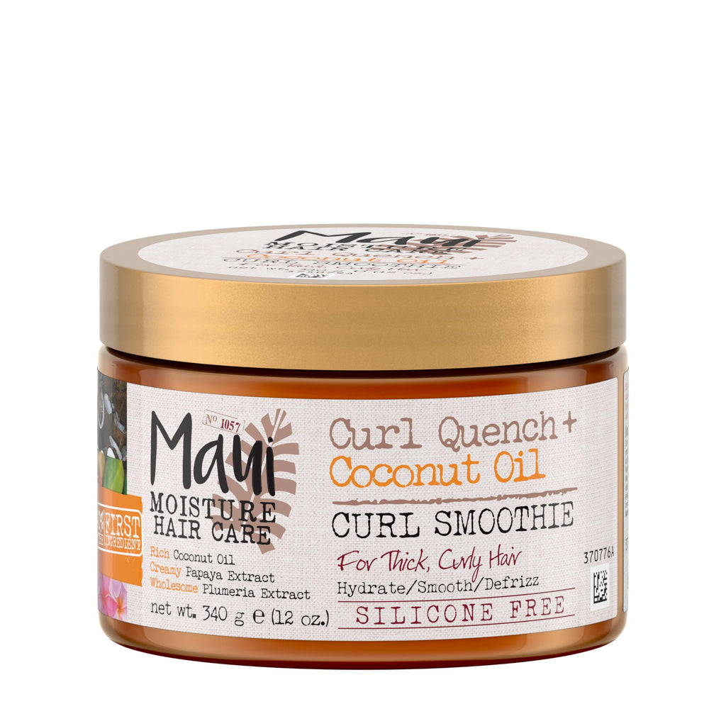 Maui Moisture Curl Quench + Coconut Oil Curl Smoothie, 12 oz