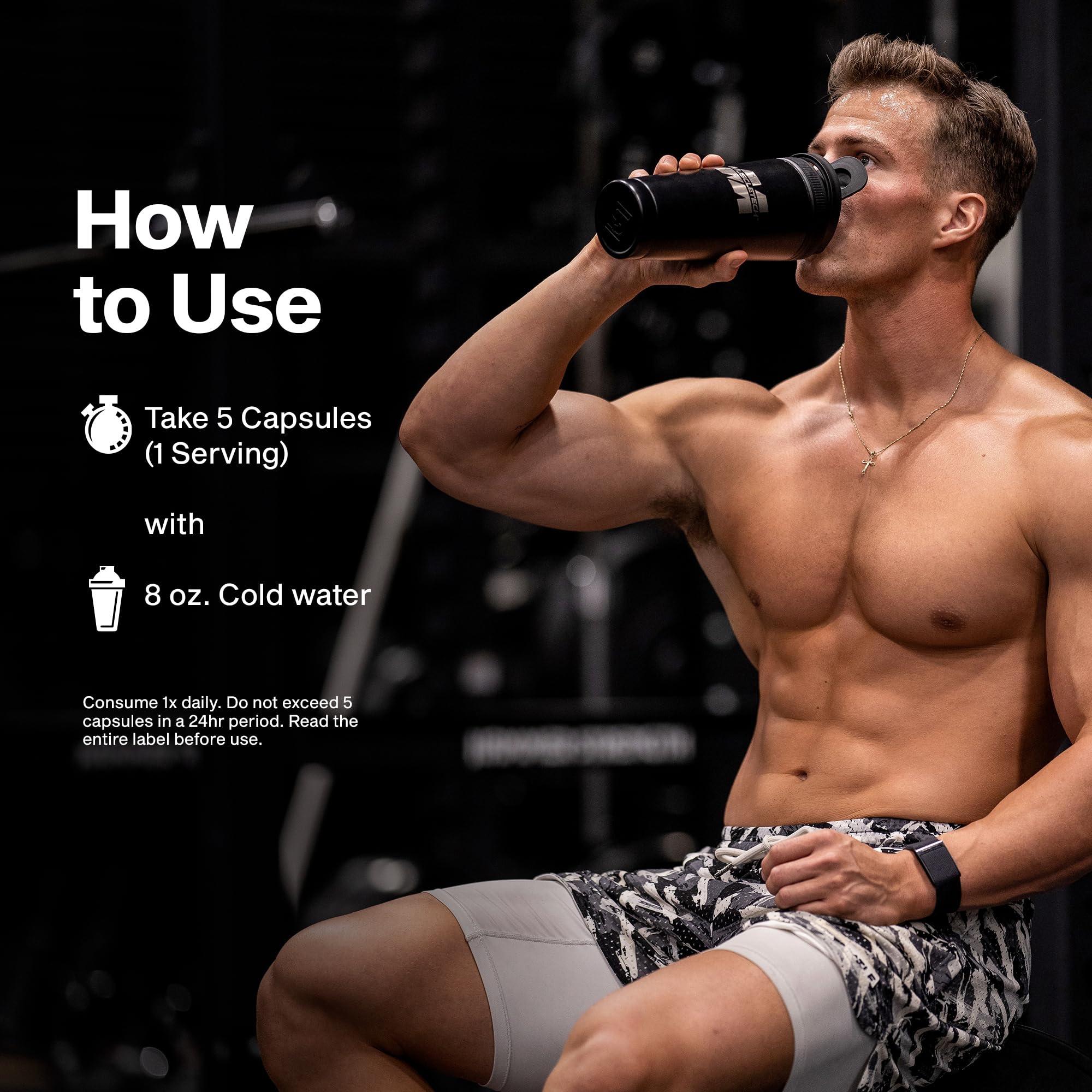 MuscleTech Testosterone Booster for Men, AlphaTest (150 Capsules) - Workout Testosterone Supplement for Men - Sports Nutrition Testosterone Booster for Endurance, Strength & Muscle Builder
