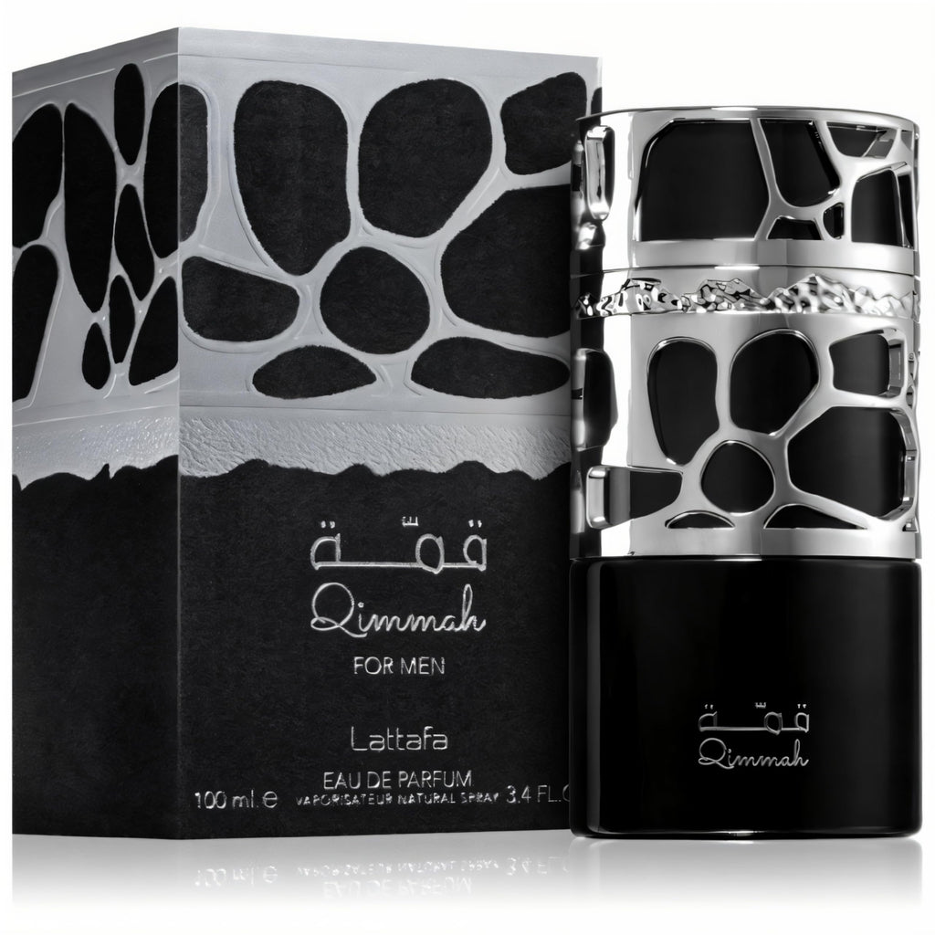 Lattafa Qimmah for Men Eau de Parfum Spray, 3.4 Ounce / 100 ml