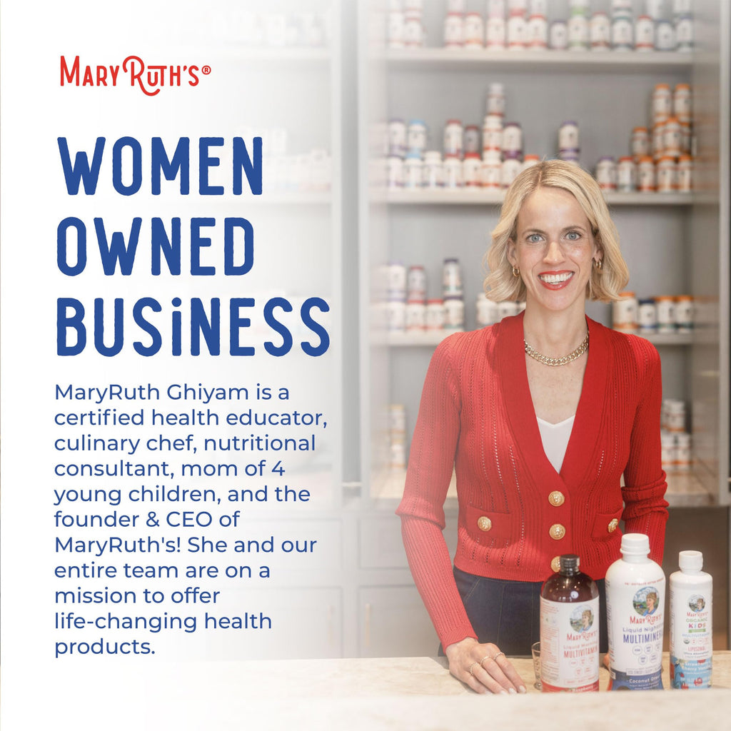 MARYRUTH'S Complete Gut Health+ Probiotic Capsules, with Post & Prebiotics