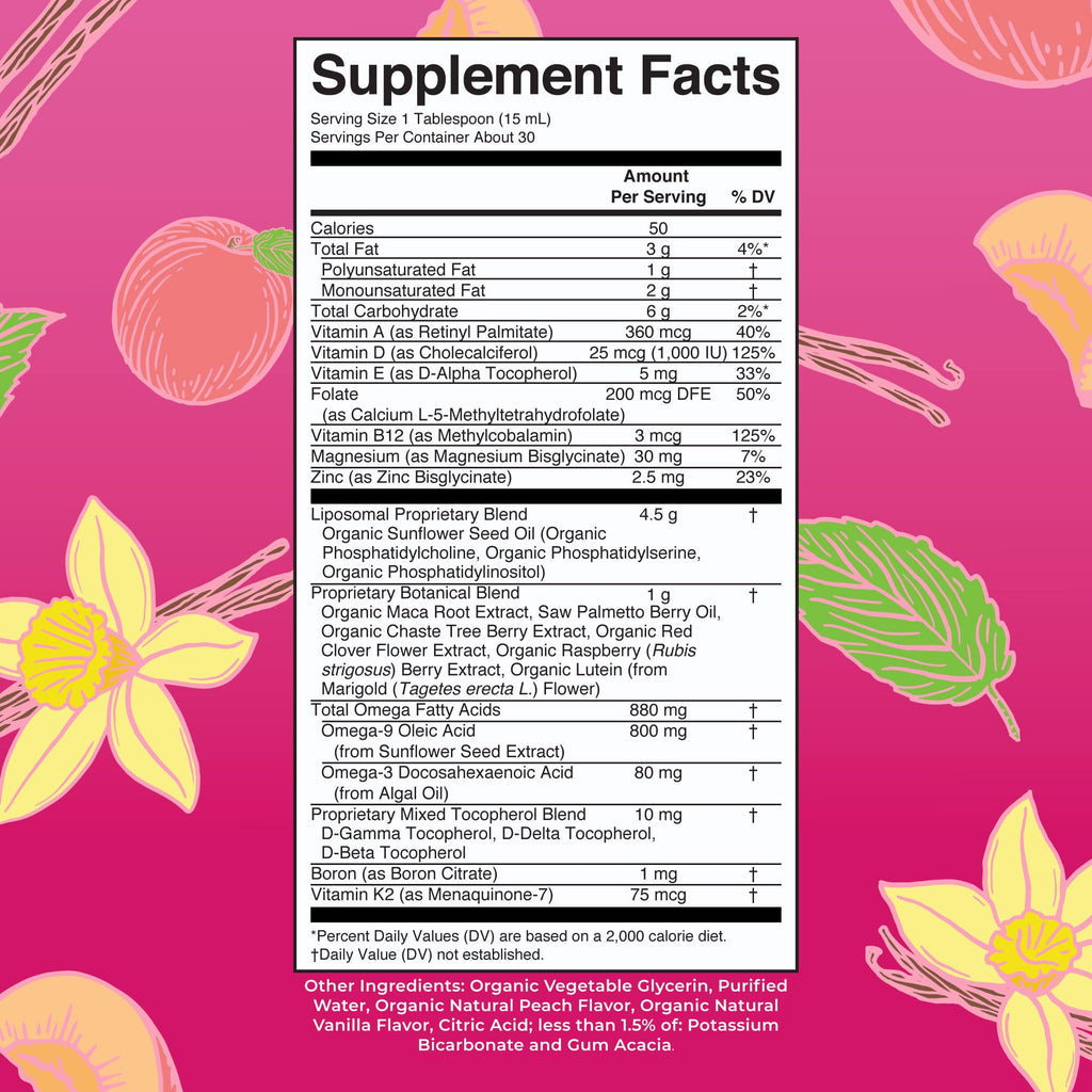 MARYRUTH'S Multivitamin Liposomal for Women 40+ | Womens Multivitamin Liposomal | Immune Support Supplement | Menopause Support| Methylated Multivitamin | Vegan | Sugar Free | Non-GMO | 15.22 Fl Oz