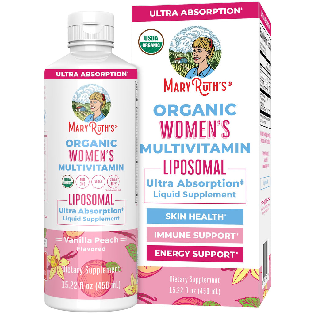 MARYRUTH'S Women's Multivitamin Liposomal, Ultra Absorption, 15.22 Fl Oz