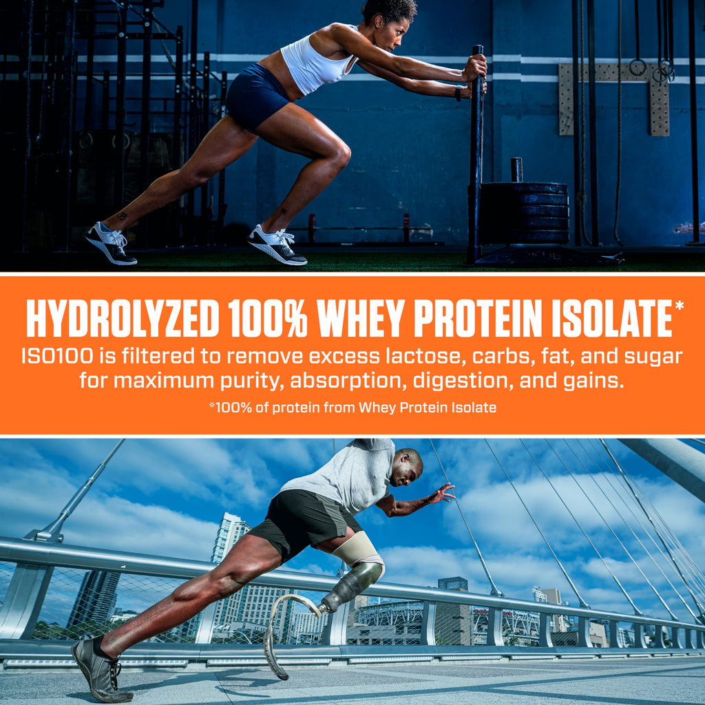 Dymatize x Cocoa Pebbles ISO100 Whey Protein Powder Isolate, 25g of Protein, 5.5g BCAAs, 120 Cal., Gluten Free, 1g Fat, 1g Sugar, 2g Carb (71 Servings) (Pack of 6)