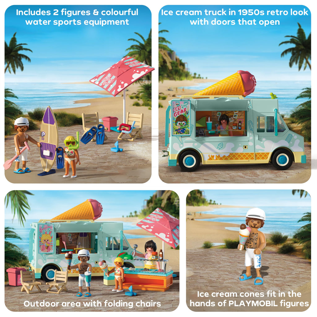 Playmobil Ice Cream Truck with Surf Shop