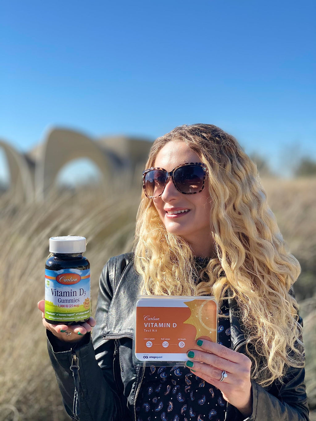 Carlson Vitamin D3 Gummies, 1000 IU (25 mcg), 60 Vegetarian Gummies