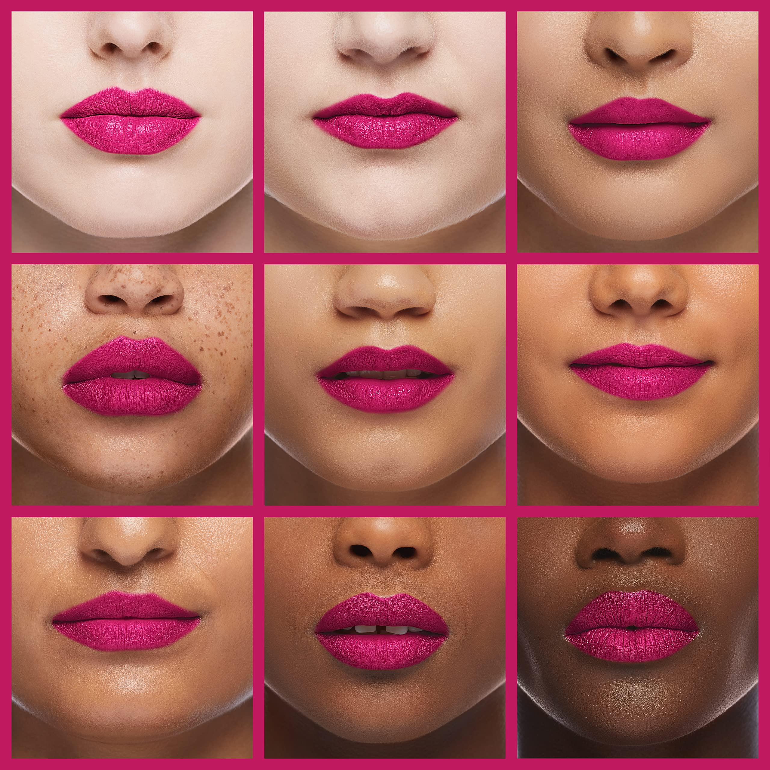 Maybelline New York Color Sensational Vivid Matte Liquid Lipstick, Electric Pink, 0.26 fl. oz.