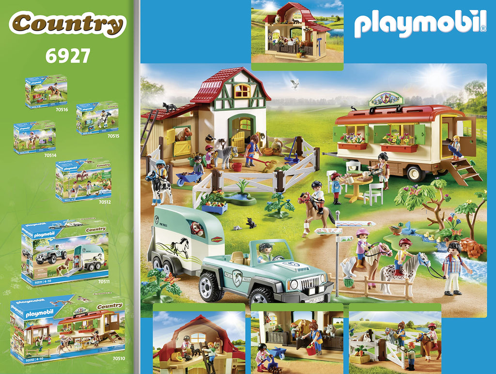 Playmobil 6927 Country Pony Farm, for Children Ages 4+