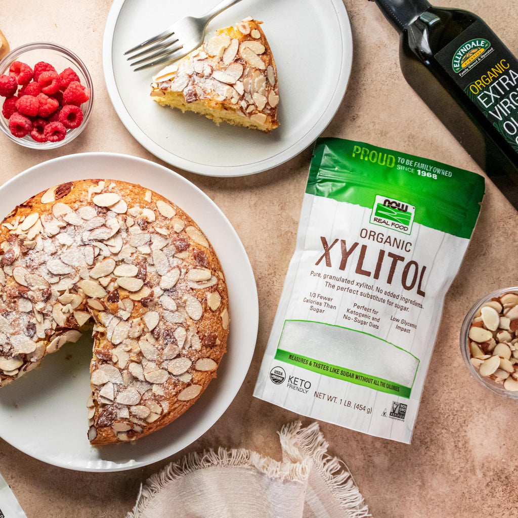NOW Foods, Organic Xylitol, Pure with No Added Ingredients, Keto-Friendly, Low Glycemic Impact, Low Calorie, 1-Pound