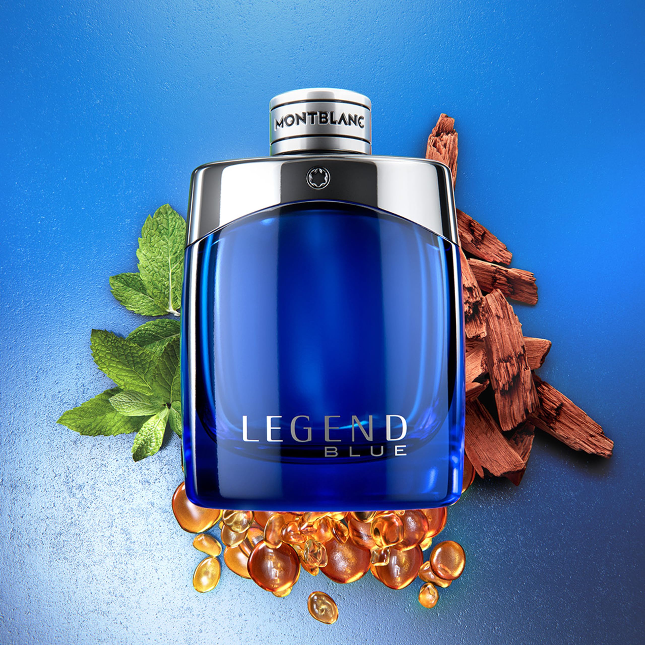 Legend Blue by Mont Blanc for Men - 3.3 oz EDP Spray
