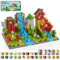Fitrobust 200PCS Magnetic Building Blocks Set, Magnetic Tiles Kids Build Cubes STEM Game Toys, Build Forest World Set, Christmas Birthday Gifts for Boys & Girls Age 3 4 5 6 7 8 9 10, 0.78 in Size