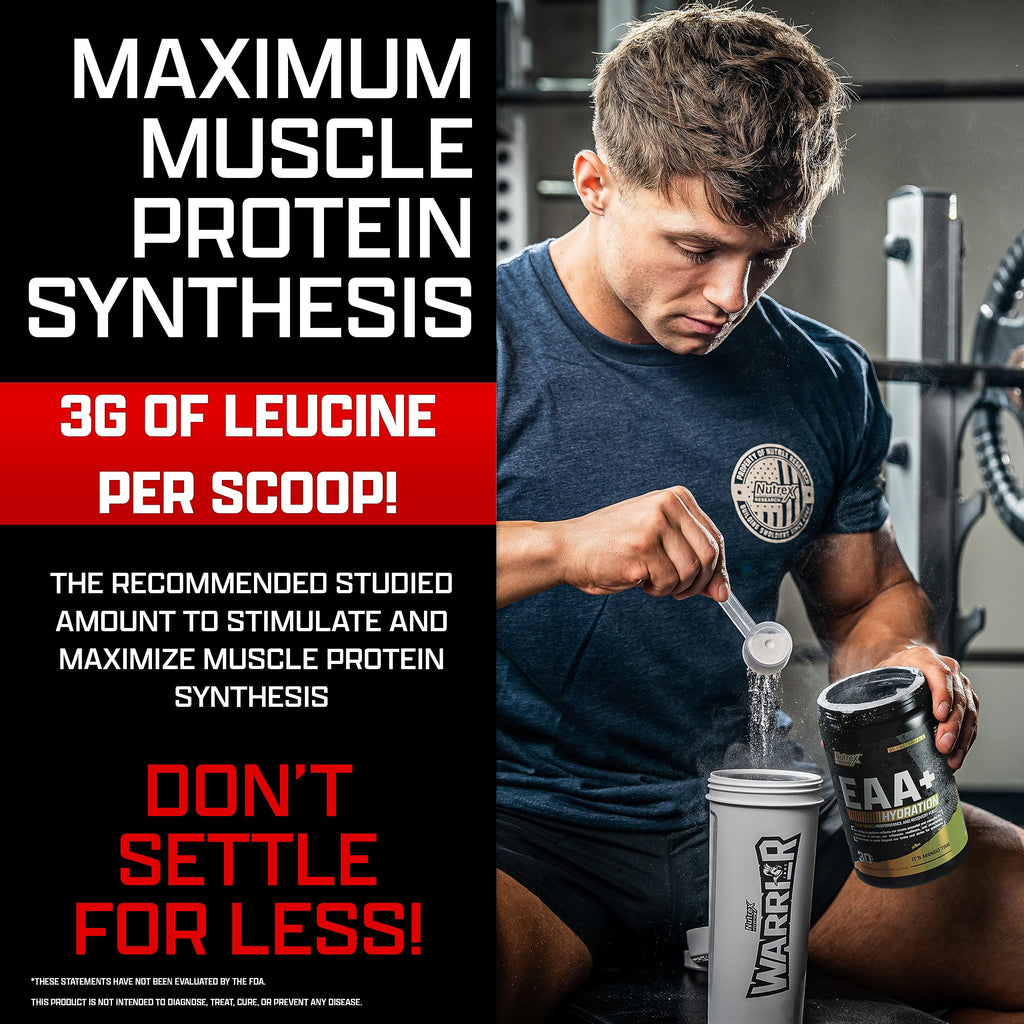 Nutrex Research EAA Hydration Blueberry Lemonade Aminos & Creatine Monohydrate Powder