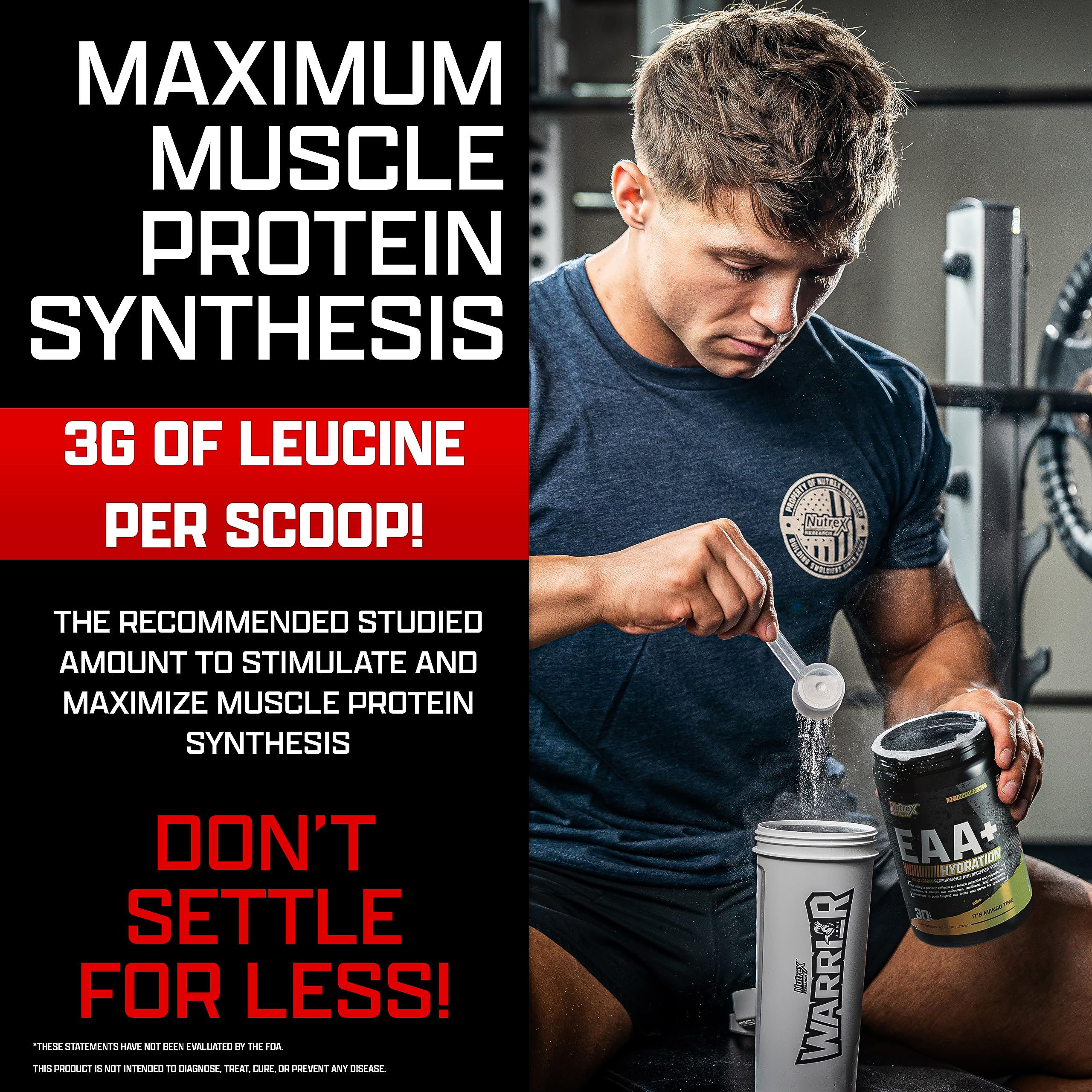 Nutrex Research EAA Hydration Blueberry Lemonade Aminos & Creatine Monohydrate Powder