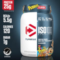 Dymatize Bundle ISO100 Hydrolyzed Protein Powder in Fruity Pebbles & Cocoa Pebbles Flavors, 20 Servings per Tub