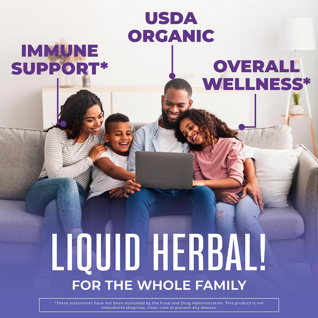 MARYRUTH'S Organic Extra Strength Elderberry Liquid Drops, Immune Support