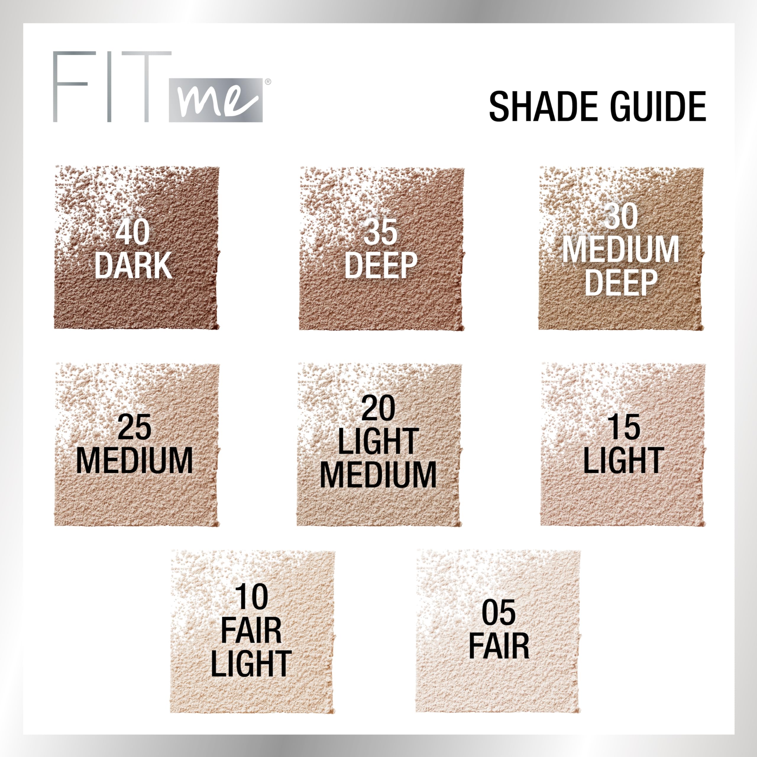 Maybelline Fit Me Loose Setting Powder, Face Powder and Finishing Makeup, Medium Deep, 1 Count