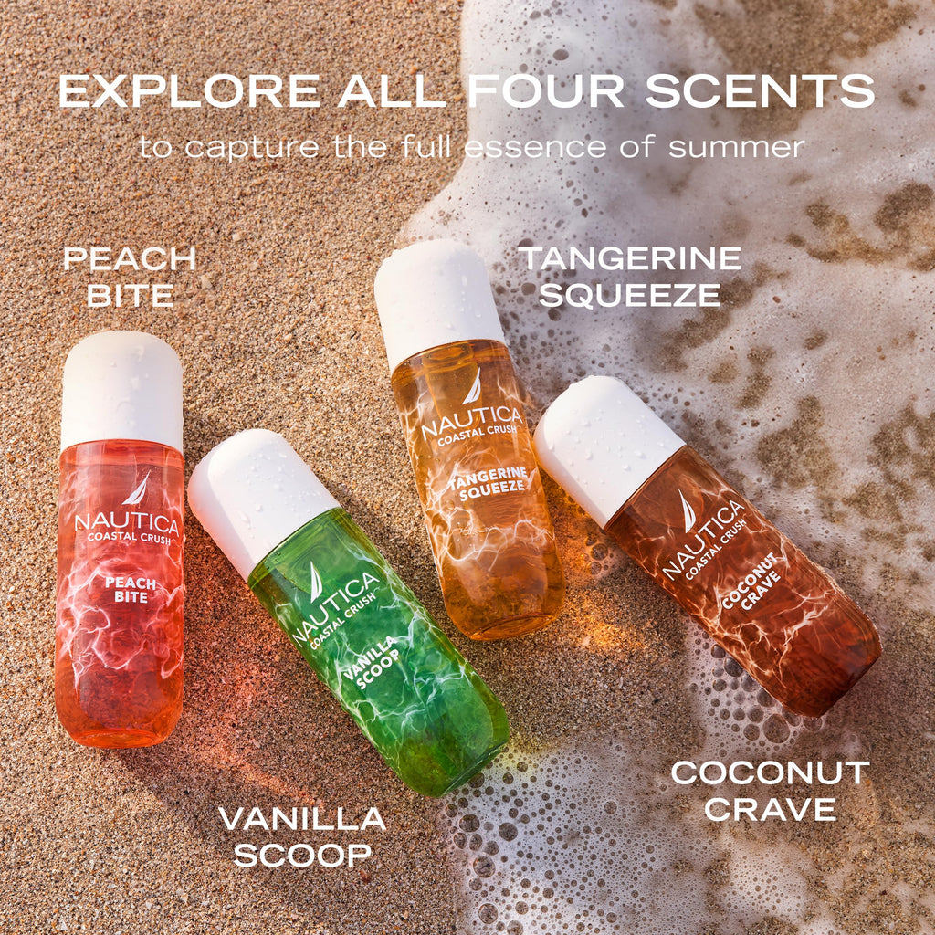 Nautica Vanilla Scoop, a Decadent Gourmand Hair & Body Mist for Women, Notes of Pistachio, Cherry Blossom, and Vanilla, Long Lasting, 8.0 fl oz